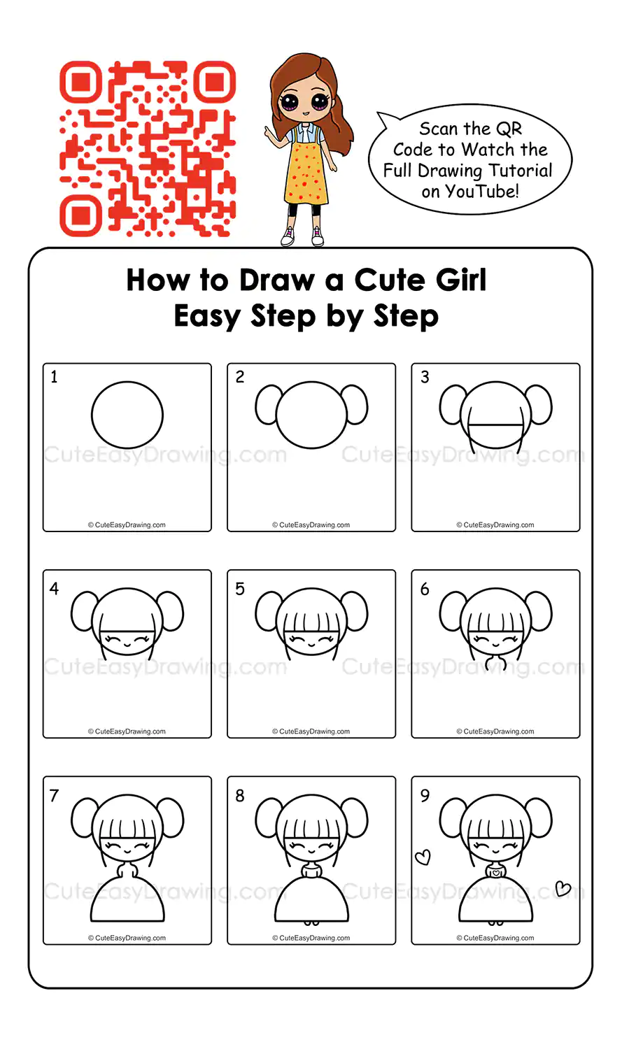 Draw a Cute Girl