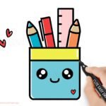 Pen Holder Drawing