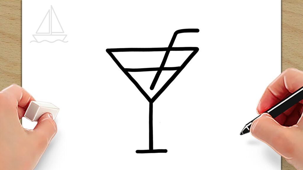drink drawing easy