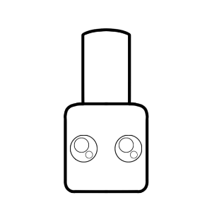 Nail polish Drawing Step