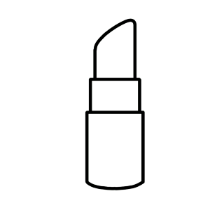 Cute Lipstick Drawing step