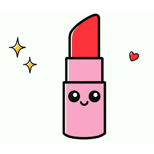 draw a cute lipstick