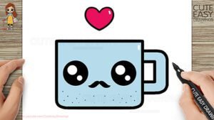 cute-mustache-cup-easy-drawing-for-fathers-day