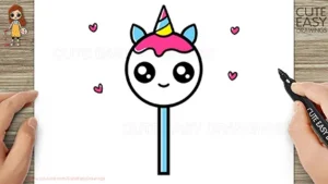 Cute Unicorn Lollipop