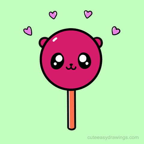 Draw Cute Lollipops