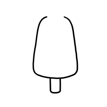 Cute Ice Cream Drawing Steps