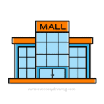 Easy Mall Drawing Steps