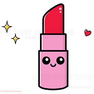 draw a cute lipstick