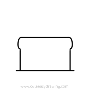 Cake Drawing steps