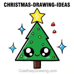 Easy Christmas Drawing Ideas