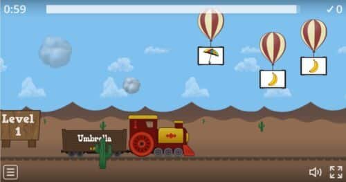 Balloon pop game image