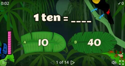Tens and Ones game image