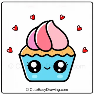 how-to-draw-a-cute-cupcake