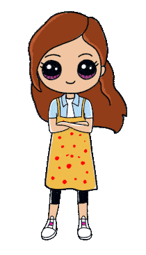 Cedy – artist character of Cute Easy Drawings