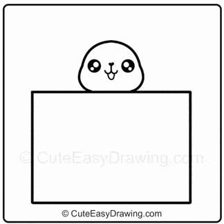 How to Draw a Cute Happy Easter Greeting Card Step 5