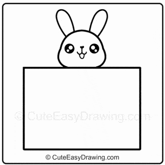 How to Draw a Cute Happy Easter Greeting Card Step 6