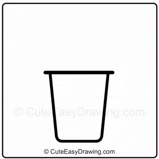 How to Draw a Cute Easy Boba Tea Step 3