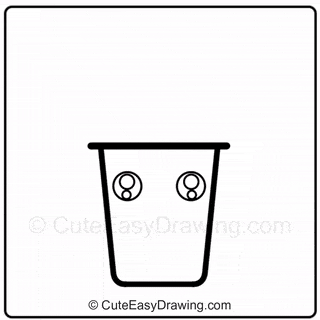 How to Draw a Cute Easy Boba Tea Step 4