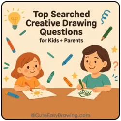 creative drawing questions for kids