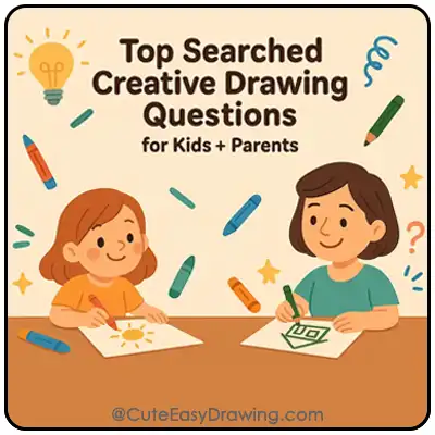 creative drawing questions for kids