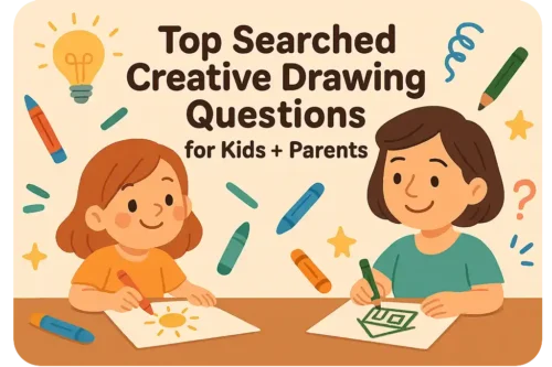 creative drawing questions for kids