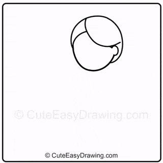 How to Draw Mother and Child for Mother's Day Step-3