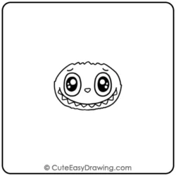 Labubu Drawing Step 5