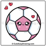 Learn to Draw a Soccer Ball the Kawaii Way