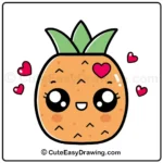 How to Draw a Pineapple