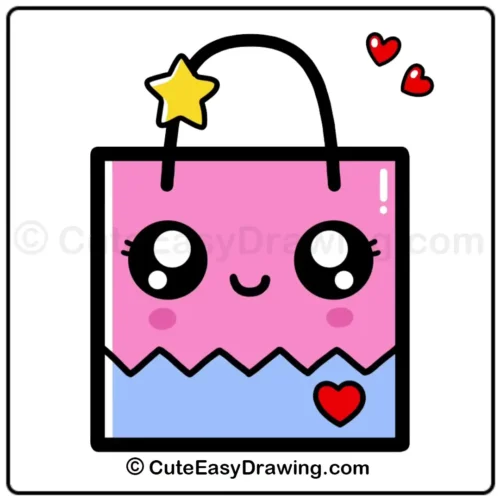 Draw a Cute Shopping Bag