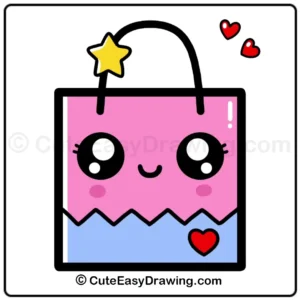 Draw a Cute Shopping Bag