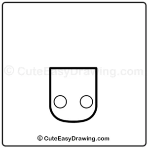 How to Draw a Cute Flower Vase that looks super adorable in Just 9 Steps 4 how to draw a cute flower vase - step 2