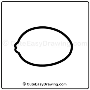 draw a cute fish - step 2