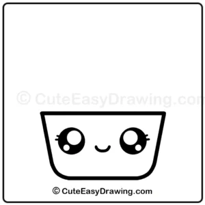 A Beginner's Guide to Draw a Cute Rainbow Ice Cream Cup in 9 Fun Steps 6 Draw a cute rainbow ice cream cup - step 4