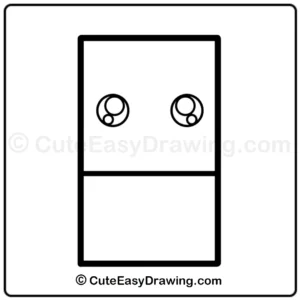 How to Draw a Cartoon Refrigerator in 7 Fun Steps 5 how to draw a cartoon refrigerator - step 3