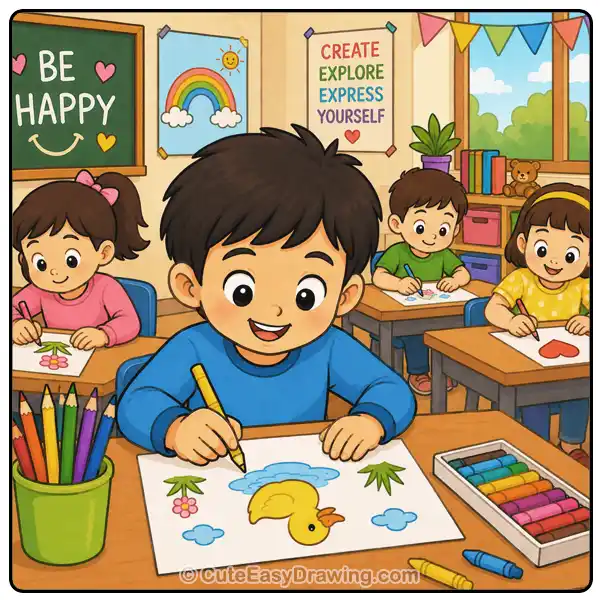 Why Every Child Should Learn to Draw: Benefits for Growth and Creativity 5 drawing offers a healthy outlet for emotions