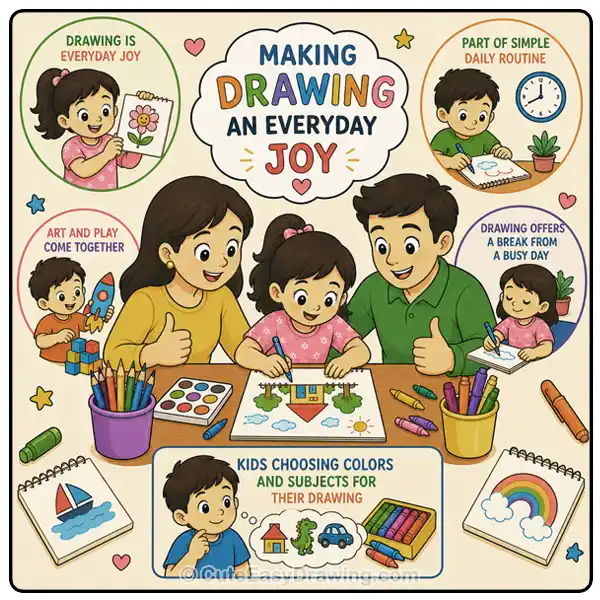 Why Every Child Should Learn to Draw: Benefits for Growth and Creativity 9 make drawing an everyday joy