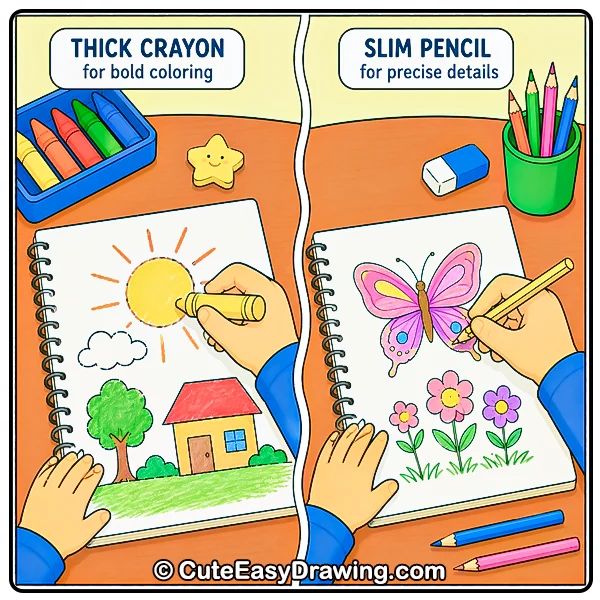 How Drawing Improves Fine Motor Skills and Hand-Eye Coordination 6 drawing tools help kids improve control at their own pace