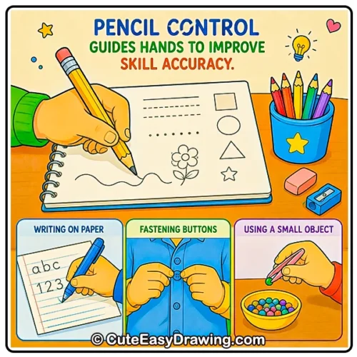 How Drawing Improves Fine Motor Skills and Hand-Eye Coordination 2 pencil control improves skill accuracy