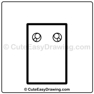 draw a cute watermelon juice box - step 3