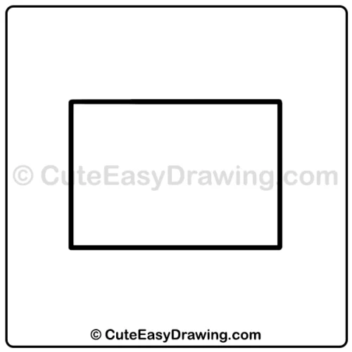Cute Love Letter Drawing Made Easy for Kids in 7 Fun Steps 3 cute love letter drawing - step 1