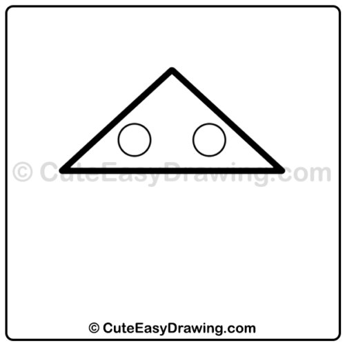 draw a cute house - step 2