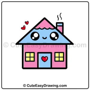 draw a cute house