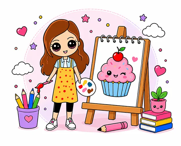 Cute-Easy-Drawing-Home-Page