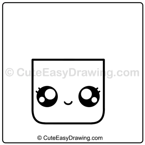 cute Halloween hot chocolate mug - step 3