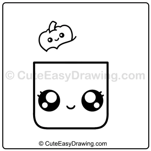 cute Halloween hot chocolate mug - step 4